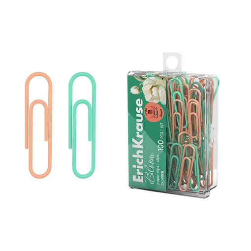 Picture of EK PAPER CLIPS PASTEL BLOOM 28MM